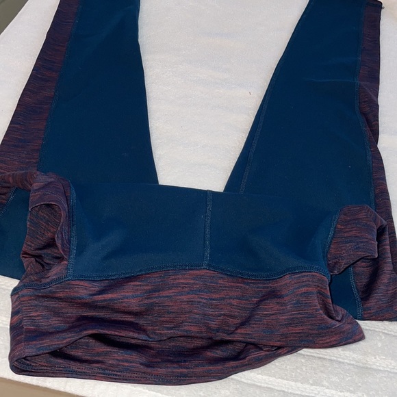 Aeropostale Live Love Dream Athletic Leggings sz L Soft Pockets Like NEW Cute - Picture 9 of 17